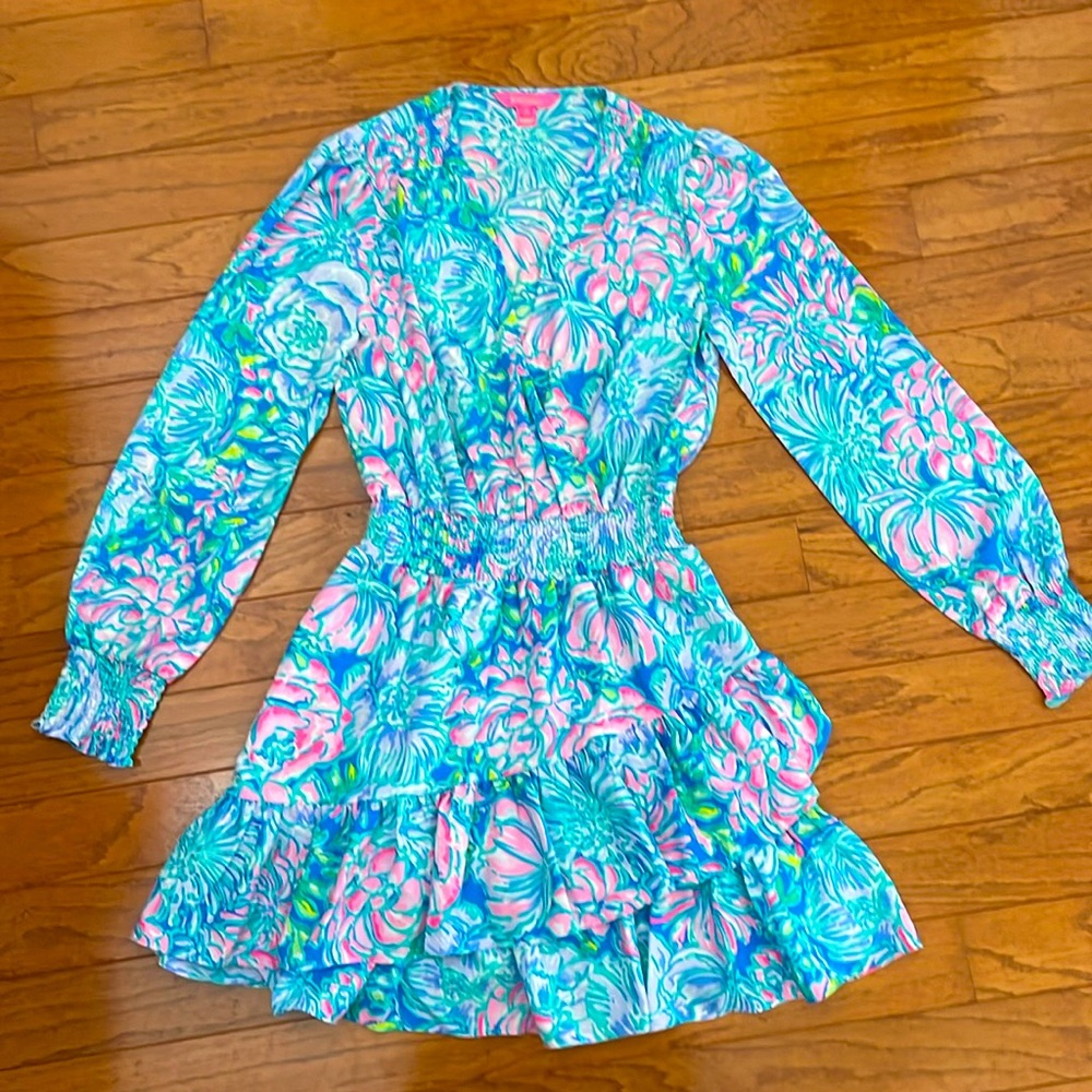 Lilly Pulitzer flouncy dress